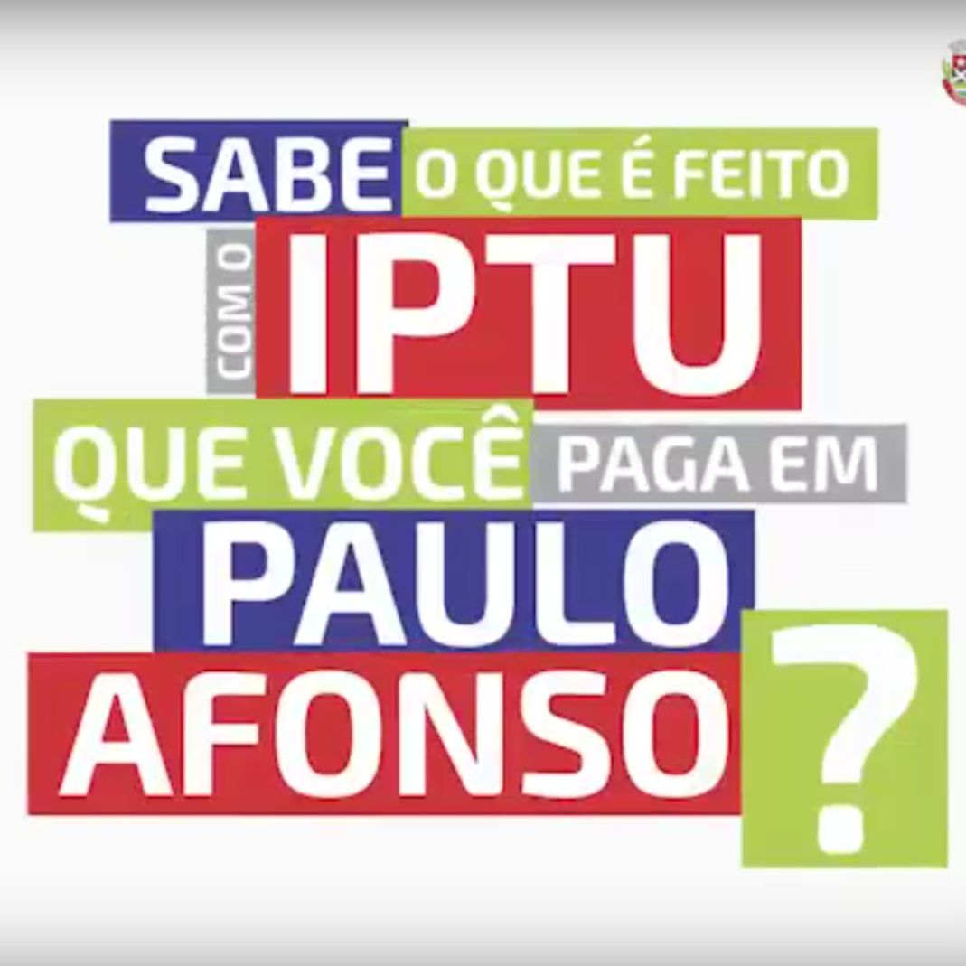 Prefeitura Municipal de Paulo Afonso - IPTU